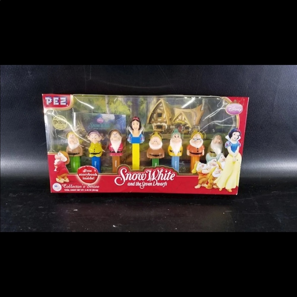 DISNEY PRINCESS SNOW WHITE, 7 DWARFS PEZ